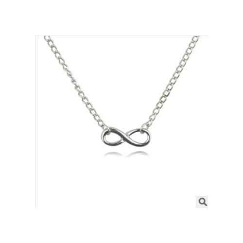 Fashion Jewelry Charm Infinite Love Pendant couple necklace For Men And Women