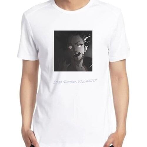 Ban Seven Deadly Sins Harajuku Anime Manga Nanatsu no Taizai Fashion Breathable Tees Tops oversized Streetwear men clothing