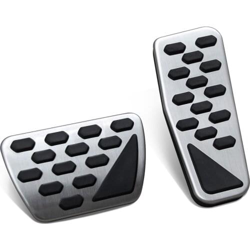 AT Gas Brake Pedal Pad Cover Accessories For 2018+ Jeep Wrangler JL Gladiator JT