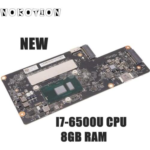 NOKOTION NEW FRU 5B20K48436 For Lenovo Yoga 900-13ISK Laptop Motherboard BYG40 NM-A411 With I7-6500U CPU 8GB RAM