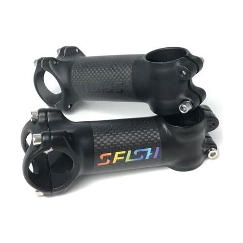 New PURARAZA Biack alloy 6 /17 degree MTB Aluminum alloy stem mountain Bicycle Stem road bike stem handle 28.6-31.8MM