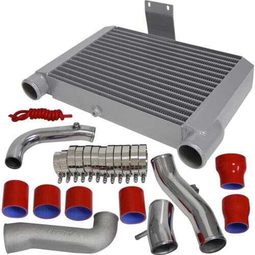 New Front Mount Intercooler+Pipe Kit Fits For Toyota Subaru Fits Scion BRZ FT86 GT86 FR-S 13+ Red / Blue / Black