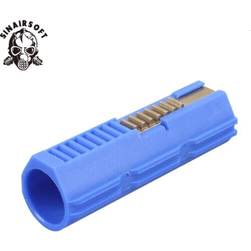 Durable Fibre Reinforced Full Steel 7 Teeth Piston Plastic Carbon Fit Airsoft Ver 2/3 AEG Gearbox For Paintball Accessories