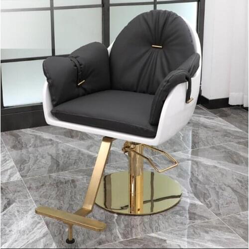 Simple and modern hair cutting chair hair salon exclusive high-grade hair cutting and dyeing chair, hair salon stool