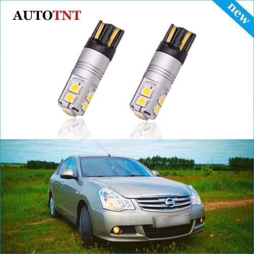 T10 W5W No Error LED Parking Bulb Car Side Light For Nissan Terrano Teana Sunny Skyline Silvia Serena Primera Patrol GR