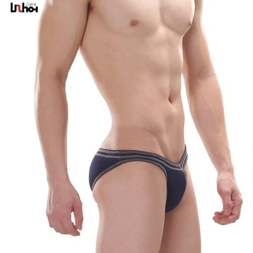 Sexy Underwear Men Briefs Shorts Modal Underpants U Convex Pouch Low Waist Panties Underpants Cuecas ropa interior hombre M-XXL