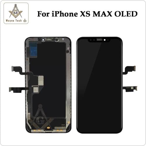 Grade AAA Top quality For iPhone XS MAX LCD Glass Screen Assembly Replacement Cold Frame Great Pakcage