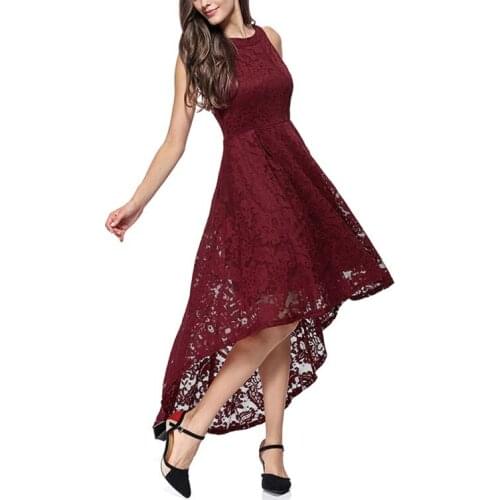 Womens Lace Backless Mini Dress Summer Sexy Sling Spaghetti straps Deep O Neck Wedding Club Vintage Beach Sundress