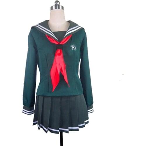 2017 Super Danganronpa 2 Danganronpa Peko Pekoyama Women Girls Party Club Dress Halloween Cosplay Costumes For Women