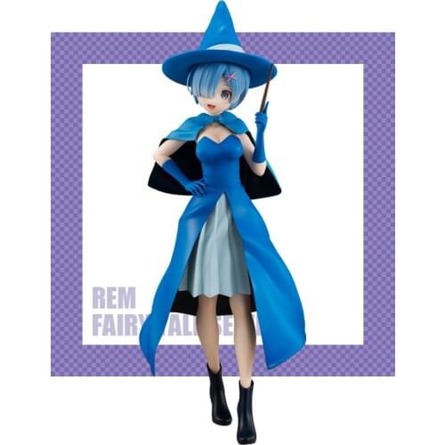 2021 Japanese original anime figure Re:Life in a different world from zero Rem witch ver action figure collectible model toys