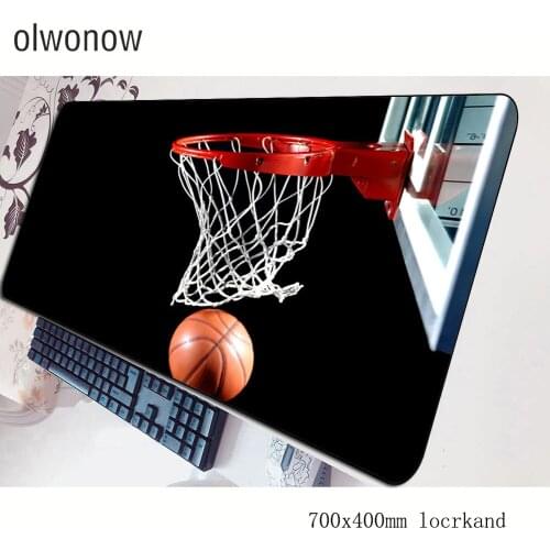 Basketball mousepad 700x400x3mm gaming mouse pad Fashion gamer mat Adorable computer desk padmouse keyboard cool new play mats