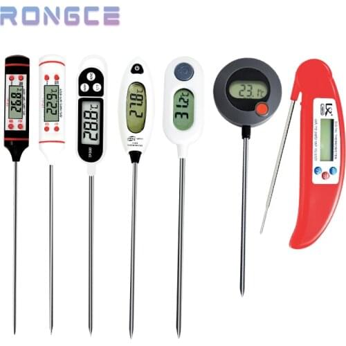 BBQ Digital Kitchen Food Thermometer Meat Cake Candy Fry Grill Dinning Household Cooking Temperature Gauge Oven Thermometer Tool