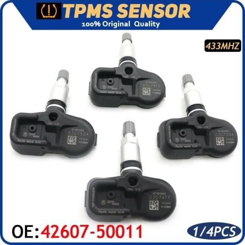 TPMS Tire Pressure Monitor Sensor PMV-107K For Toyota Land Cruiser 200 RAV4 III Lexus ES GS IS C LS 2005-2013 433MHz 42607-50010