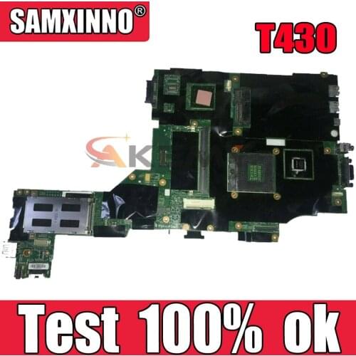 Laptop motherboard For LENOVO ThinkPad T430 T430I SLJ8A N13P-NS1-A1 Mainboard 04W3684 NZM4H-7