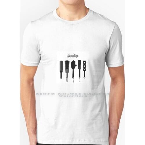 Spanking T Shirt 100% Pure Cotton Femdom Dominatrix Mistress Chastity Slave Pain Dominatix Latex Leather Hot Sexy
