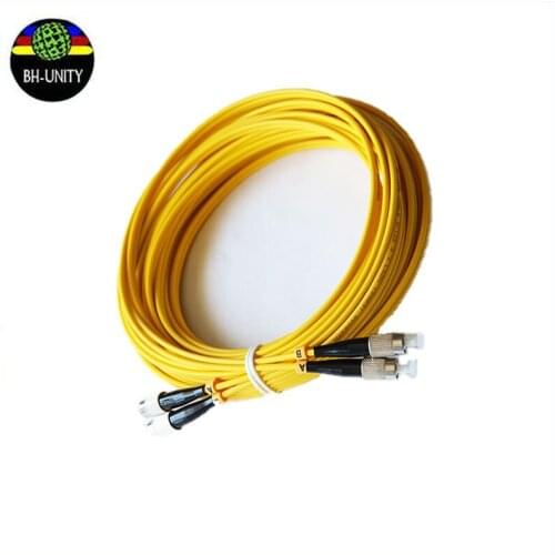 Hot sale ! 6m Double Cores Round Head Optical Fiber Cable for Myjet Zhongye Mutoh Roland Printer