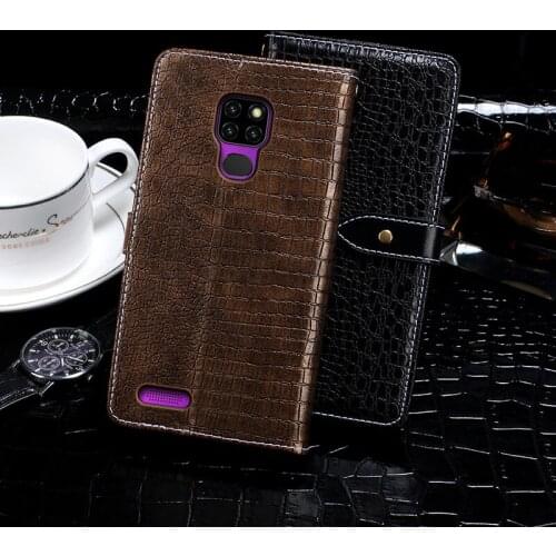 Leather Case For Ulefone Note 7P 6.1" Coque Crocodile Pattern Case Flip Cover Wallet Ulefone Note 7P 2019 Shell Fundas Etui Bags