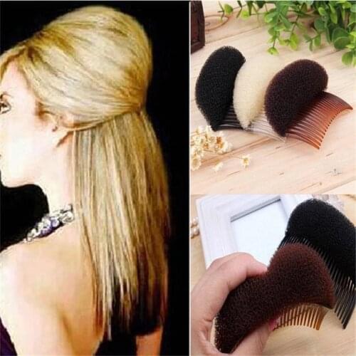 MISANANRYNE For Women Hair Thickening Tool Fluffy BB Hairpin Hair Fluffy Pad Sponge Hair Accessories Comb