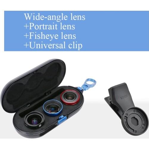 Mobile Lens SIRUI External high-definition SLR mirror set universal cellphone lens Macro portrait lens wide-angle fisheye