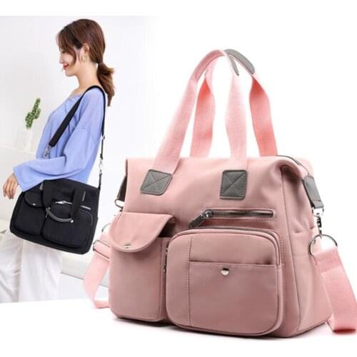 Women Bag Large Capacity Nylon Travel Bags Casual Luxury Designer Handbag Crossbody Shoulder Bag Girls 2021 Female Bags Fashion