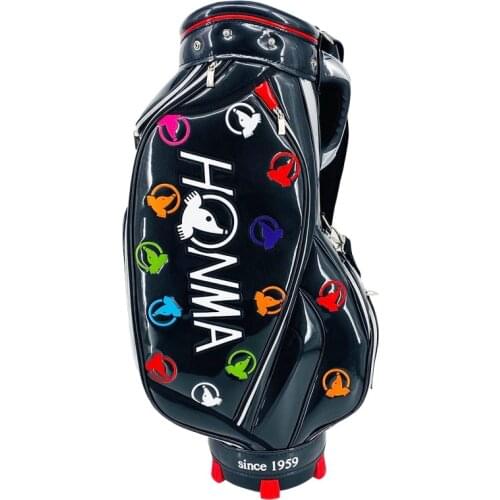 New HONMA Golf Bag High Quality PU in Choice 9.5 Inch Clubs Golf Cart Bag Free Shipping