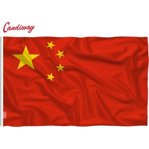 90 x 150cm China Flag New Hanging Chinese National Flag Banner Indoor Outdoor Home Decoration NN060