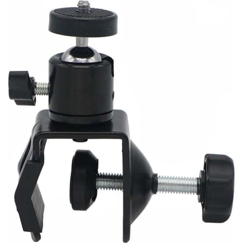Camera Tripod C Clamp U-Clamp Ball Head Mount for Flash LCD Monitor LED Video Light Photography SLR DSLR Camera Accessories