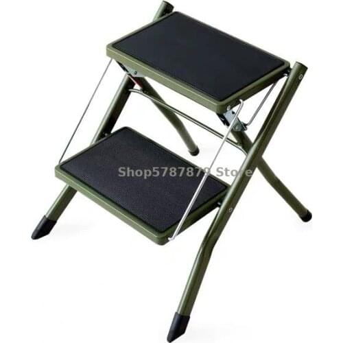 Foldable high stool home kitchen footstool Japanese style
