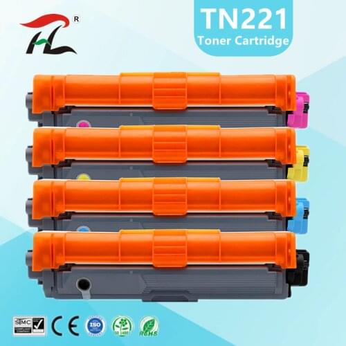 YI LE CAI compatible toner cartridge for Brother TN221 TN241 TN251 TN281 tn225 tn245 HL-3140CW 3150CDW 3170 MFC9130CW 9140CDN