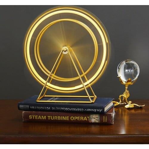 Modern simplicity home decoration accessories Nordic rotating Ferris wheel model ornaments fashion metal TV cabinet adornment