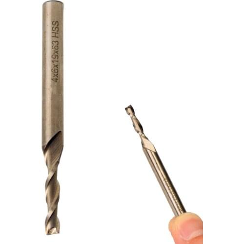 High Quality 1PC Extra Long 4mm 2 Flute HSS & Aluminium End Mill Milling Cutter CNC Bit Extended Wholesale Price Drill Bits