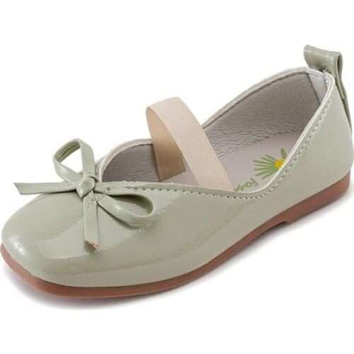 2020new kids shoes for girl Soft sole princess Shoes student chaussure enfant fille 3 4 5 6 7 8 9 10 11 12 13T black green pink