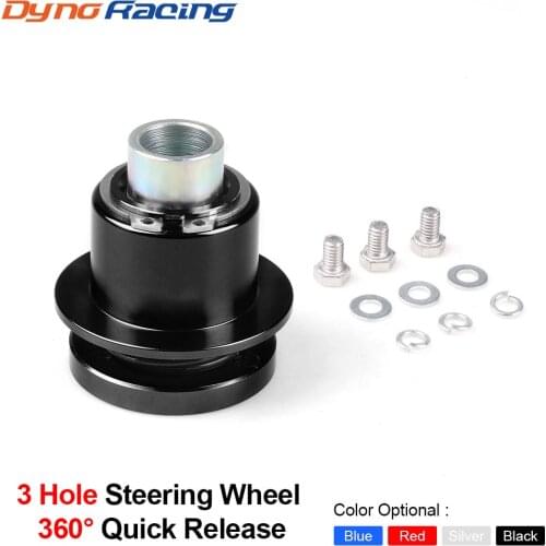 Universal Aluminum Alloy 360 Degree Car Steering Wheel Quick Release Disconnect Hub Adapter Auto Steering wheel Snap Off
