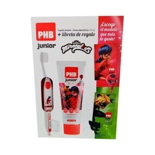 PACK PHB JUNIOR CEPILLO PLUS JUNIOR + PASTA FRESA +REGALO