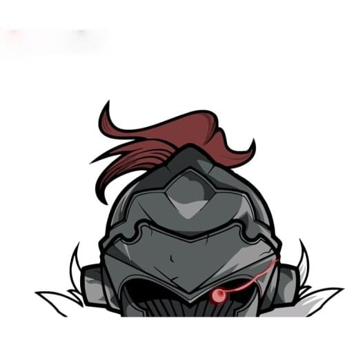 1 piece Goblin Hunter Peeking Funny Car Stickers DIY Motorcycle Sticker Anime Decals Waterproof Scratch-Proof 15*10CM
