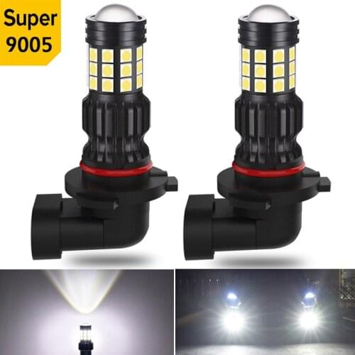 2X 9005 HB3 H8 H9 H11 LED Fog Lights Bulb for VW Passat B6 B5 Golf 7 6 5 Touareg Tiguan Jetta Polo H10 Auto Lamp White 6000k 12V