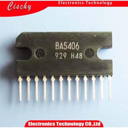 5PCS/LOT BA5406 SIP-12 Dual Channel A / B Class Audio Power Amplifier Chip