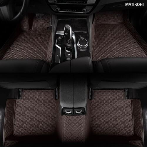 MATIKOHI Custom car floor mats for Skoda octavia fabia rapid superb kodiaq yeti KAROQ KAMIQ car foot ma styling car accessories