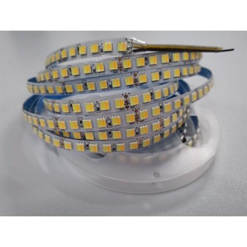 DC24V CCT High Brightness Dual White W+WW 2 in 1 Chip 5050 480leds 18-20LM CRI90 Led Tape Color Tem Ajustable Led Strip