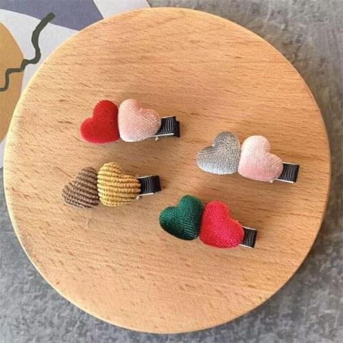 Baby Headwear Cute Hairpins Heart Hair Clips Barrettes Children Accessories For Girls Kids Hairclip Headdress