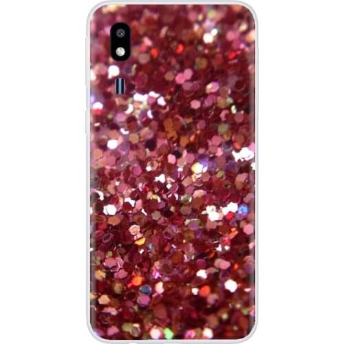 For ZTE Blade A520 A512 A452 A602 A5 2019 V6 V7 V8 V9 V10 Lite Viat Unique Silicone Phone Case Rose gold glitter sparkles Pastel