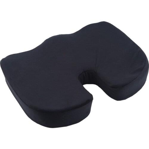 Comfort Seat Cushion Memory Foam Car Seat Cushion Set Slow Rebound Support Coccyx Pain Relief Office Chair Car Seat Cushion New