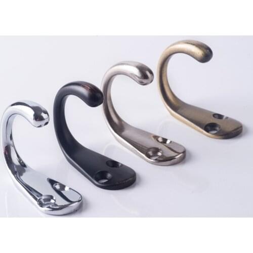 Hangers Hook Zinc Alloy Wall Hook Bronze Cloth Coat Bag Hat Hanging Hooks Bathroom Kitchen Anitque Racks with screws