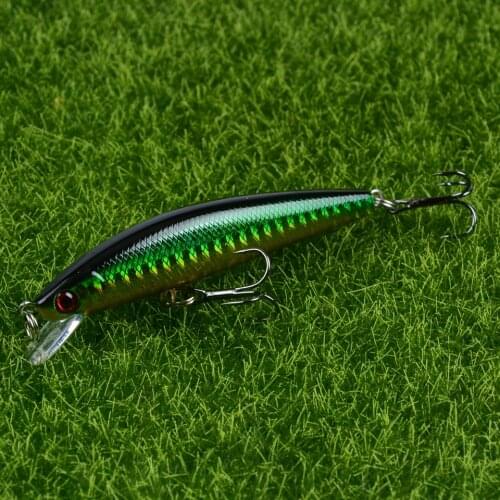 LINGYUE 1PCS Minnow Bait 8.5cm 7.5g Fishing Lure Isca Artificial Leurre Fishing Wobbler Hard Crankbaits For Bass Carp Tackle
