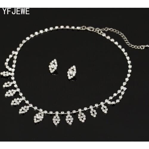 Fashion high quality crystal jewelry sets eyes earrings necklace earring sets with bridesmaid wedding jewelry Set #N234