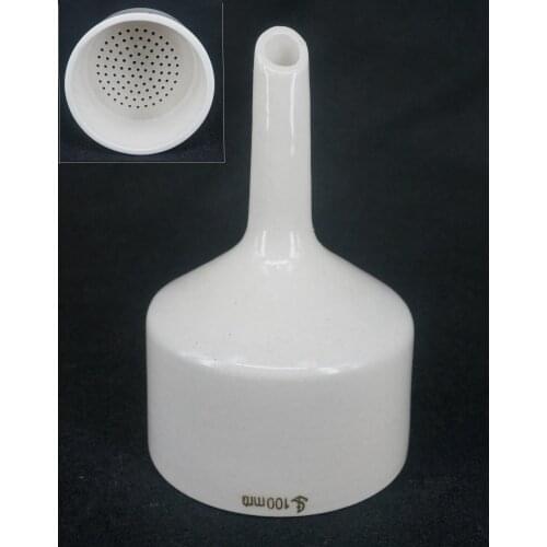 100mm Porcelain Buchner funnel Chemistry Laboratory Filtration Filter Kit Tools Porous lab Funnel