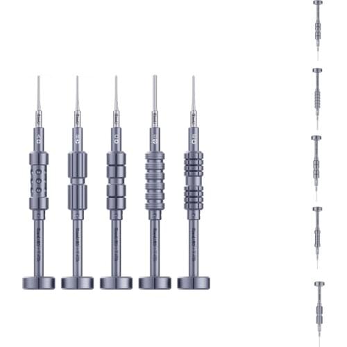 QIANLI 3D Screwdriver Set Anti-Rust Anti-Slip IThor Upmarket Repair Tools for iPhone Samsung Repair Hand Tool Kit