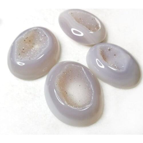 Natural Agate Geode Drusy Hand Carved Quartz Crystal Druze Minerals Specimen Healing Crystal Stone Crafts Home Decoration