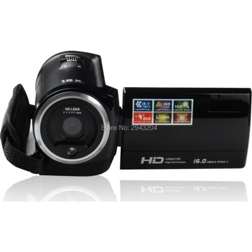 New DV Cam HD Video Camcorder HD 720P 16MP DVR 2.7'' TFT LCD Screen 16x ZOOM Digital Video Camera