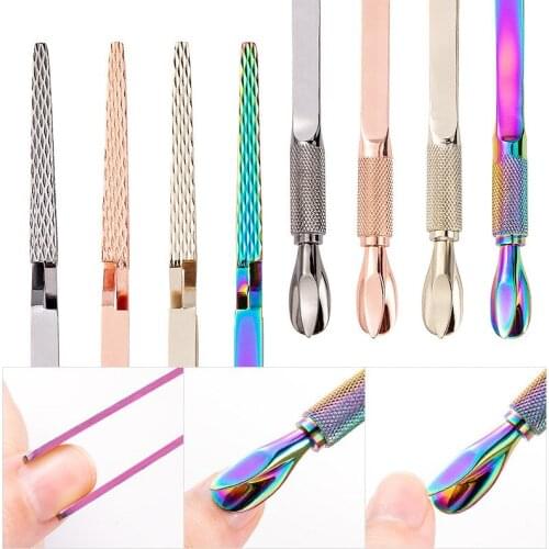 Nail Art Shaping Tweezers Stainless Steel Cross Action Tweezers UV Gel Curve Fixed Pinch Nail Art Tools Nail Rhinestone Picker